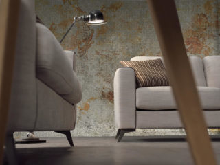 Divano modello Eclisse, particolare