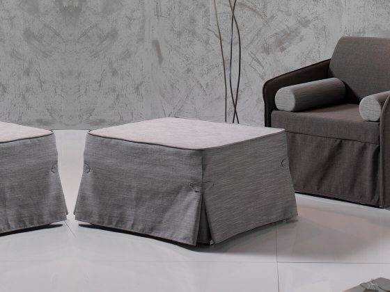 Pouff letto modello Elsa