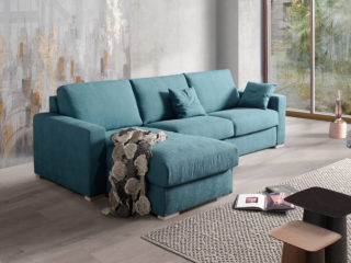 Divano modello Fiore con penisola