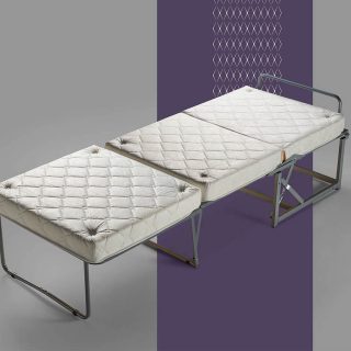 Pouf Letto Elsa, letto aperto