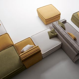 Divano letto Young, composizione