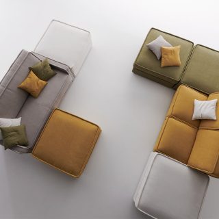 Divano letto Young, composizione