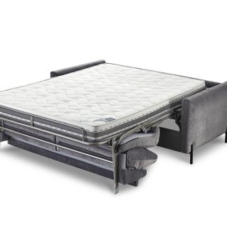 Divano letto Brio, letto aperto