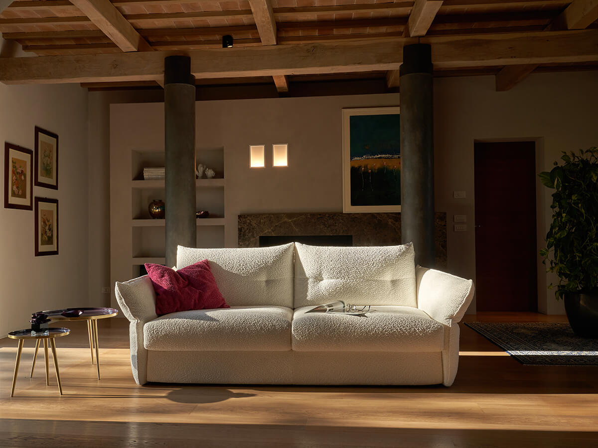 DOBBLE MAXI CONVERTIBILE mat. New moon h13 160x192 rivest. tessuto CHANEL COL.301 testa testa