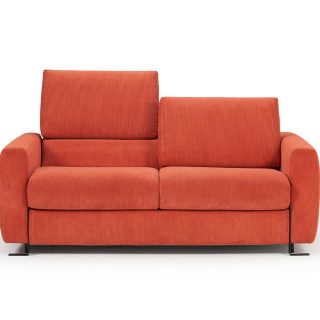 Divano letto Perla, schienale regolabile in altezza