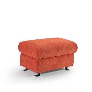 Divano letto Perla, pouf contenitore