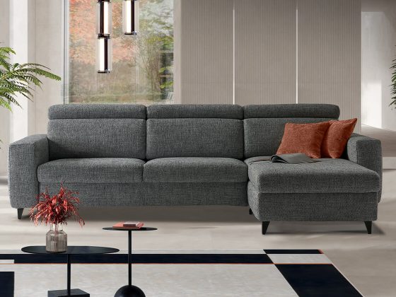 Divano letto william con sfondo